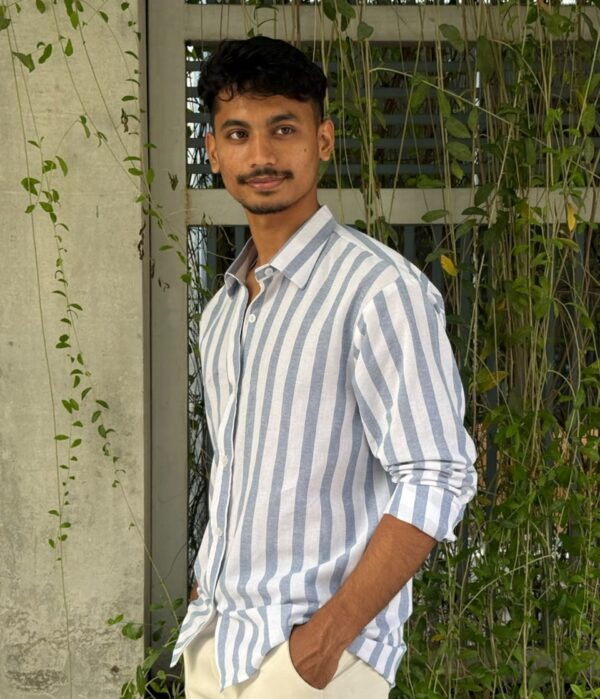 Sky Blue Step Shirt